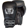 Top King Air Black Muay Thai Boxing Gloves