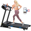 Folding Treadmill with 15% Incline, 10 MPH, 300+ Lbs Capacity