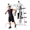 Pro Smith Cage Workout Machine Total Body Training Gym System, White