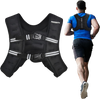 Weighted Vest with  Weights (16 lbs) – Reflective and Adjustable