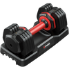 Adjustable Dumbbells Set with Rack